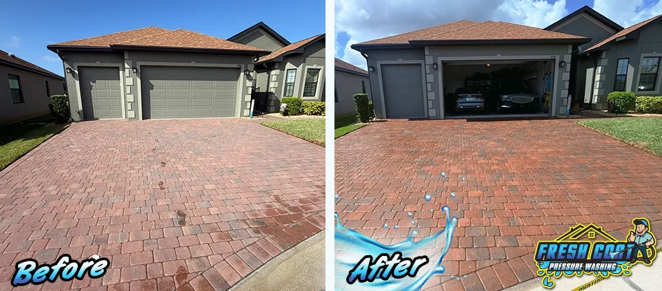 Paver Sealing Services in Kissimmee, Winter Haven, Polk County, FL