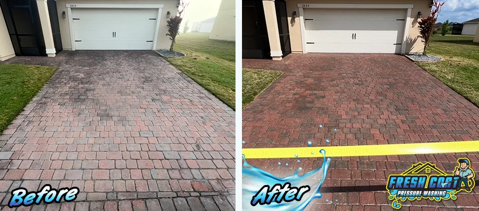 Paver Sealing and Cleaning Services in Kissimmee, Winter Haven, Polk County, FL
